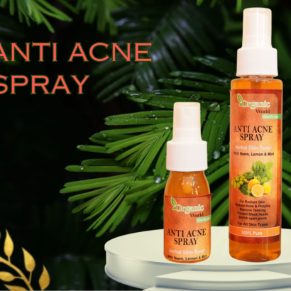 Organic Anti Acne Spray/ Toner