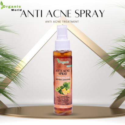 Organic Anti-Acne Toner - Purifying blend for clear, blemish-free skin. Infused with natural acne-fighting ingredients for a refreshed complexion