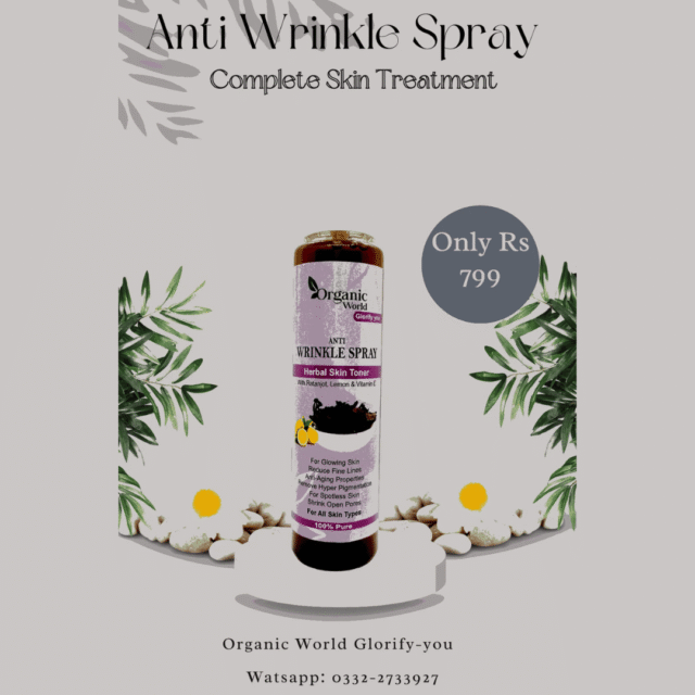 Anti Wrinkle Herbal Skin Tonner
