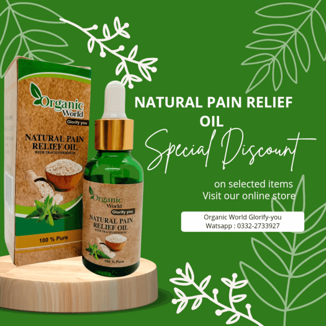 Natural Pain Relief Oil